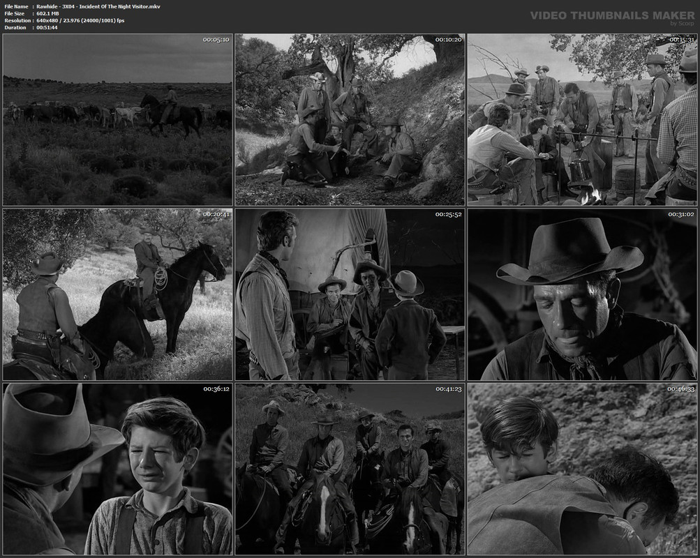 Rawhide - 3X04 - Incident Of The Night Visitor.mkv