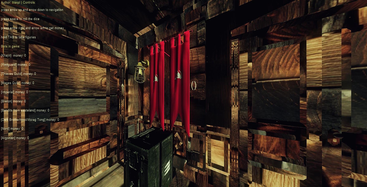 PARABATOR (HALLWAY MADE OF WOOD) IMAGE FIVE