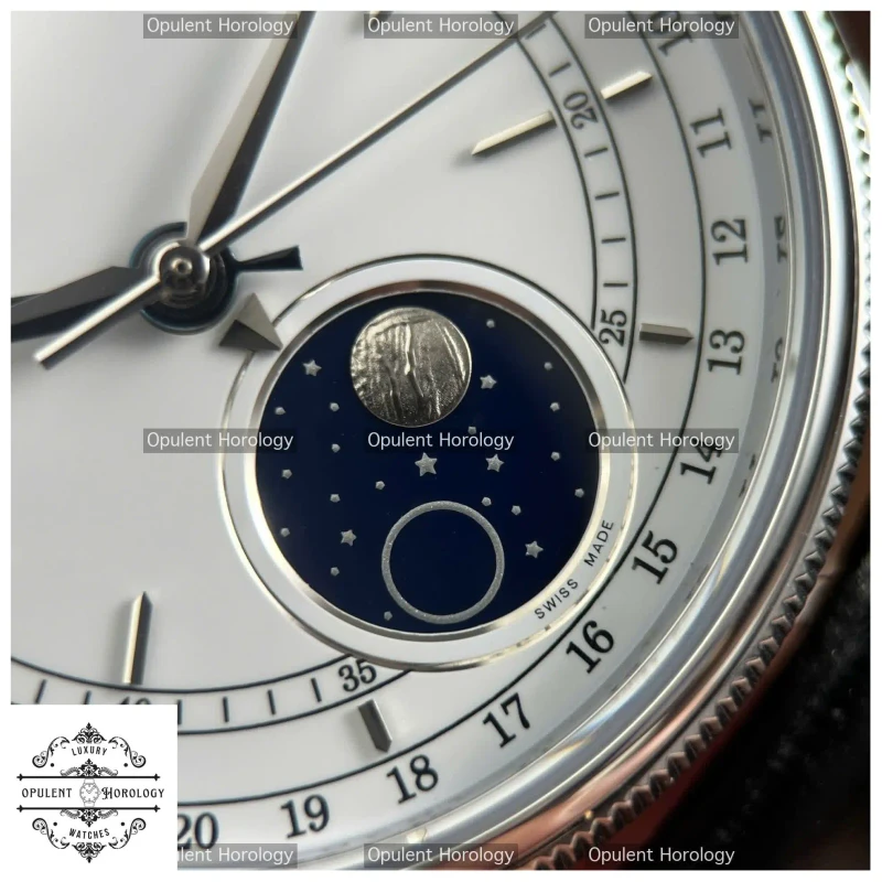 Rolex Cellini Moonphase 50535 Replica - 39 mm White Dial Dress Watch
