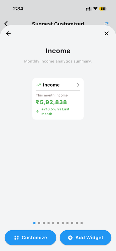 Income Widget Styles