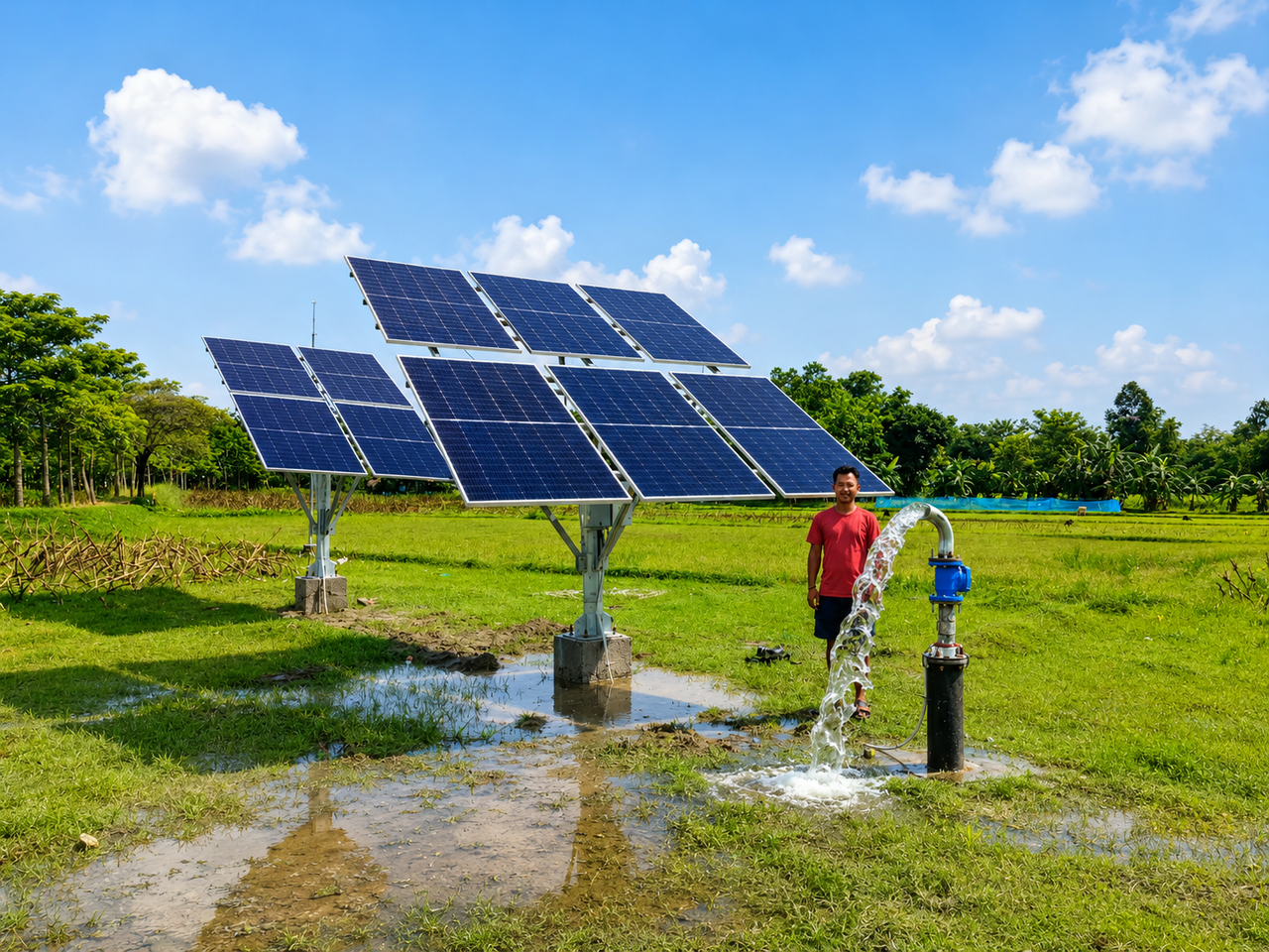 Solar Water Pump West Bengal