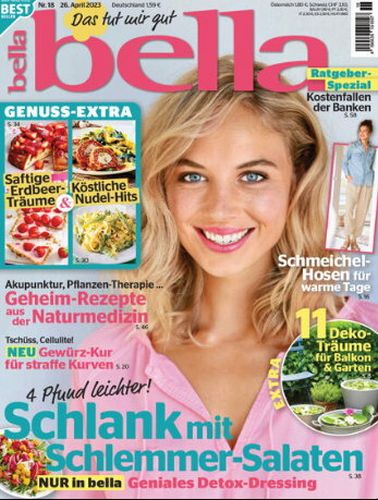 Cover: Bella Frauenmagazin No 18 vom 26  April 2023