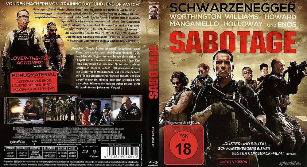 Re: Sabotáž / Sabotage (2014)