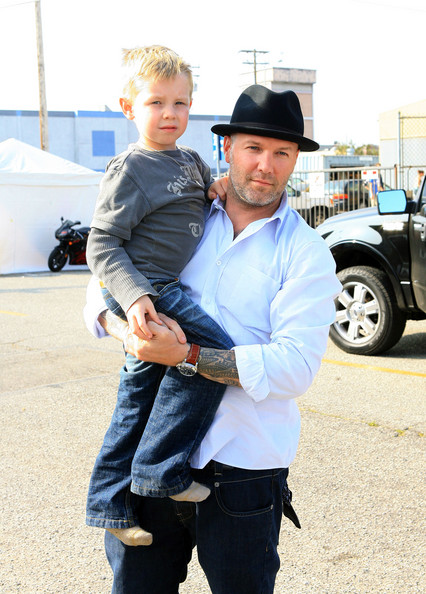 Foto van Fred Durst  & zijn Zoon  Dallas Durst