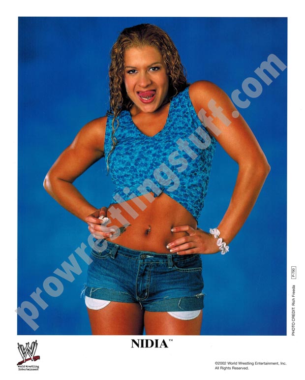 Nidia P-790 WWE 8x10 promo photo