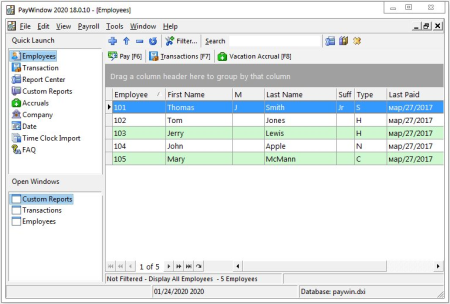 Zpay PayWindow Payroll System 2020 18.0.10.0 Zpay PayWindow Payroll System 2020 18.0.10.0