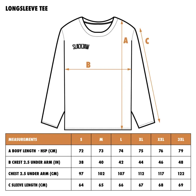  

Slackjaw Essential Breakout Long Sleeve T-Shirt  Black/Rust – Premium Streetwear


