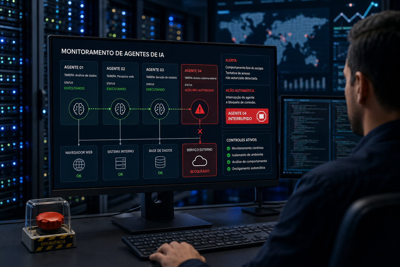 OpenAI desenvolve desligamento automático para conter agentes de IA que saiam do escopo