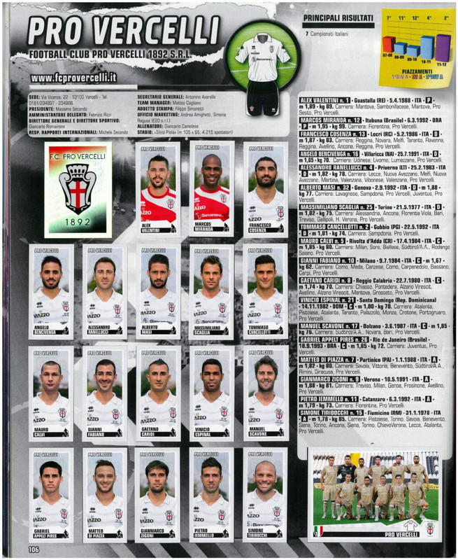 Album Calciatori 2012-2013 Panini-108