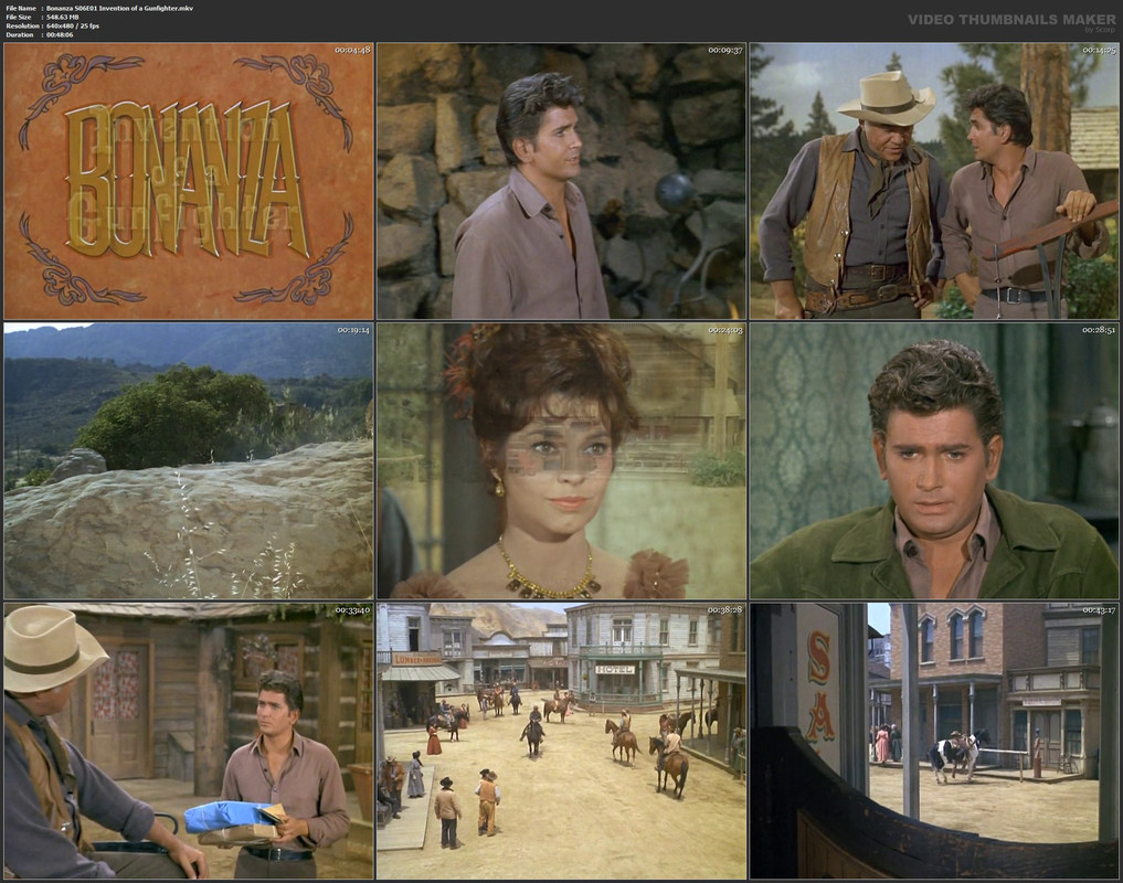 Bonanza S06E01 Invention of a Gunfighter.mkv