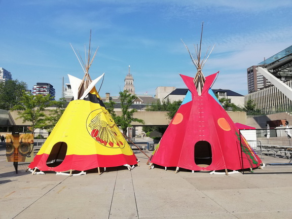 Cánada Este Julio/Agosto 22 dias. - Blogs de Canada - - Toronto y alrededores. Old Town Nathan Phillips, City Hall, Dundas Sq (3)