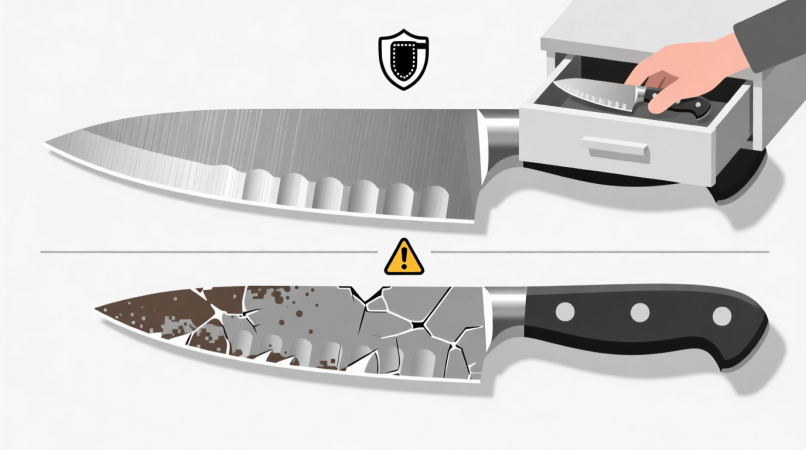 Профилактика затупления лезвий
