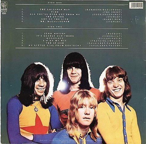 The Sweet - First Recordings 1968-1971 (1991) [Vinyl Rip 24/192] Lossless