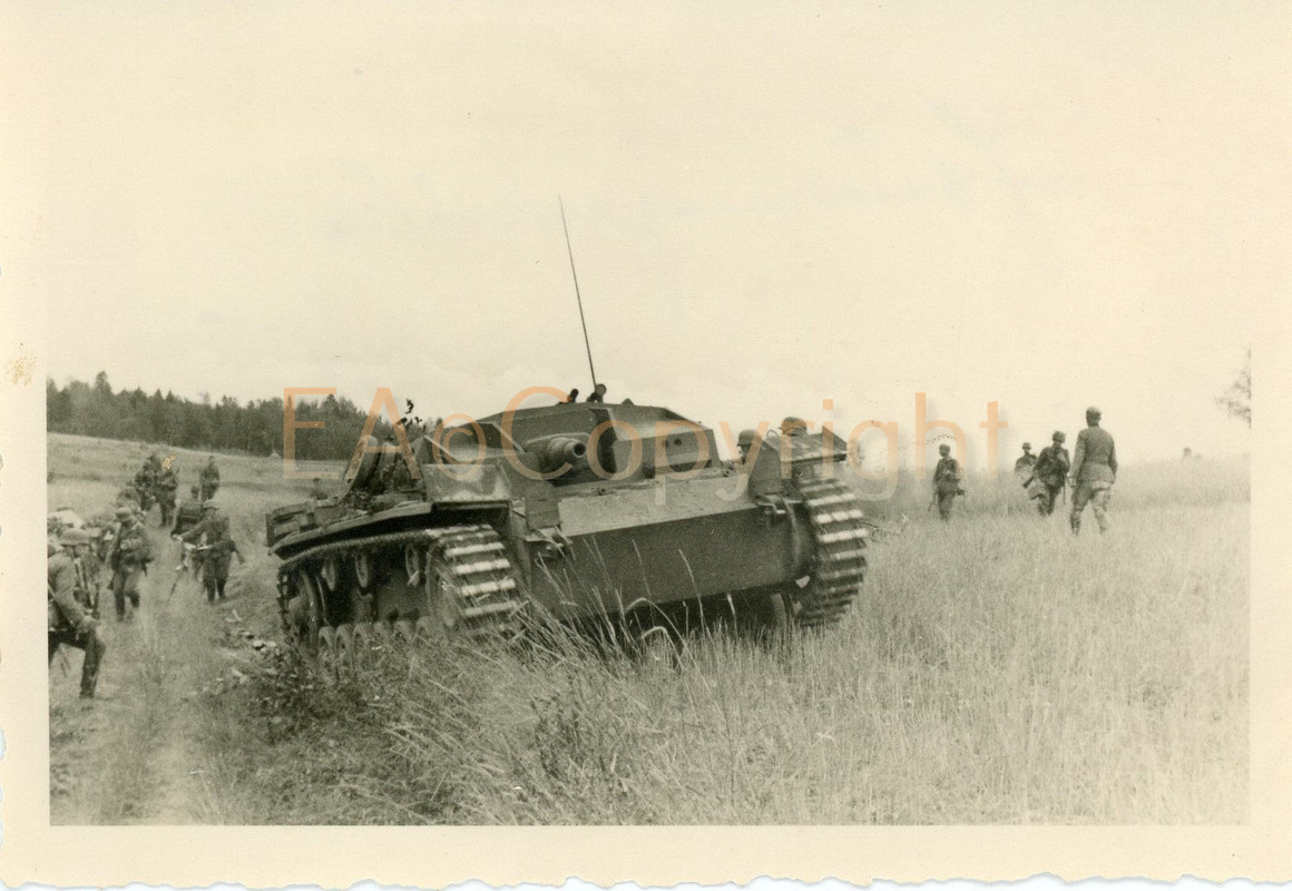 StuG Batterie Sturmgeschütz Russland Foto