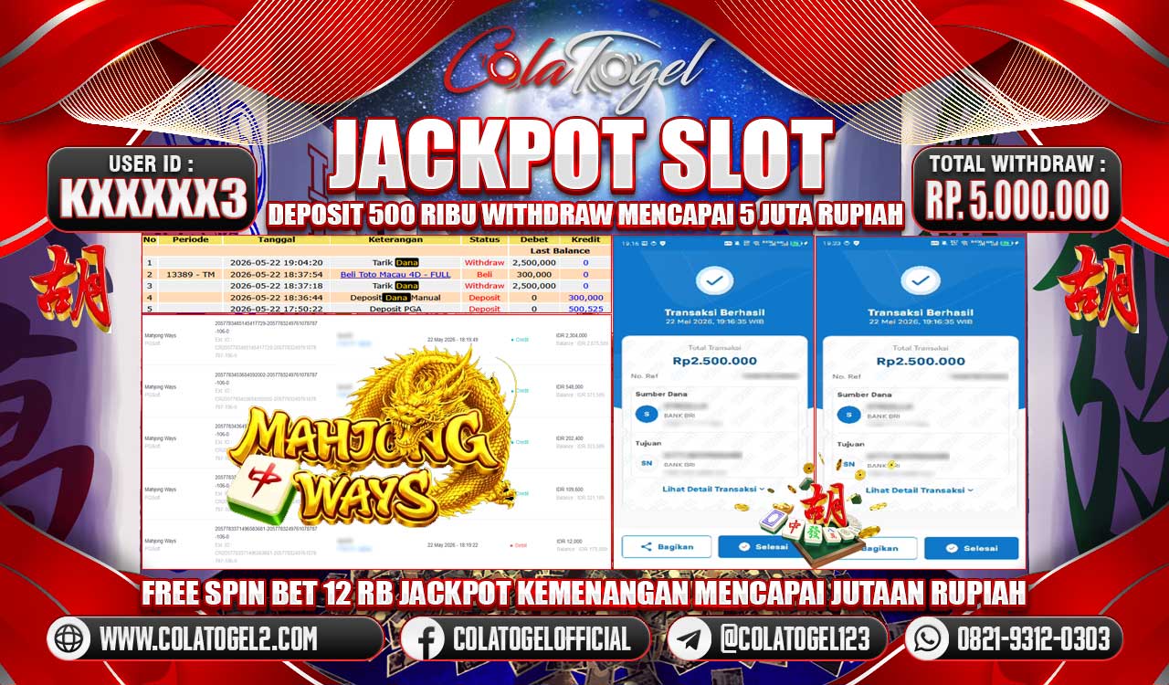 JACKPOT SLOT GACOR!!