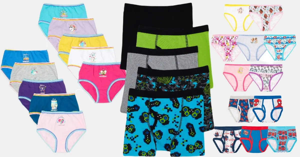 Affordable Kids’ Underwear: Stock Up Now at Walmart Affordable Kids’ Underwear: Stock Up Now at Walmart