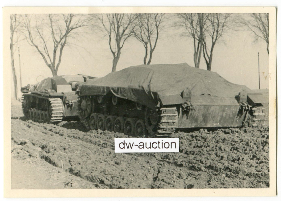 Polen , Sturmgeschütz mit Schutzplane