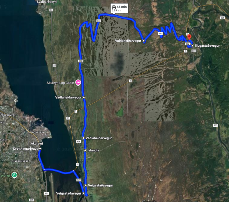 6/07/2025- AKUREYRI,GODAFOSS Y 4 NOCHES EN LAUGAR COMO CAMPAMENTO BASE - 2º Viaje a la Tierra del Hielo y Fuego de 21 días (en construcción, con videos) (16)