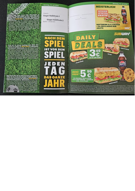 Subway Coupons PDF 4
