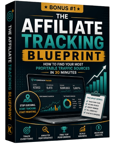 The Affiliate Tracking Blueprint eCover