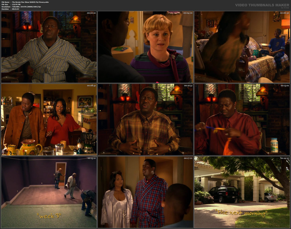 The Bernie Mac Show S04E05 My Privacy.mkv