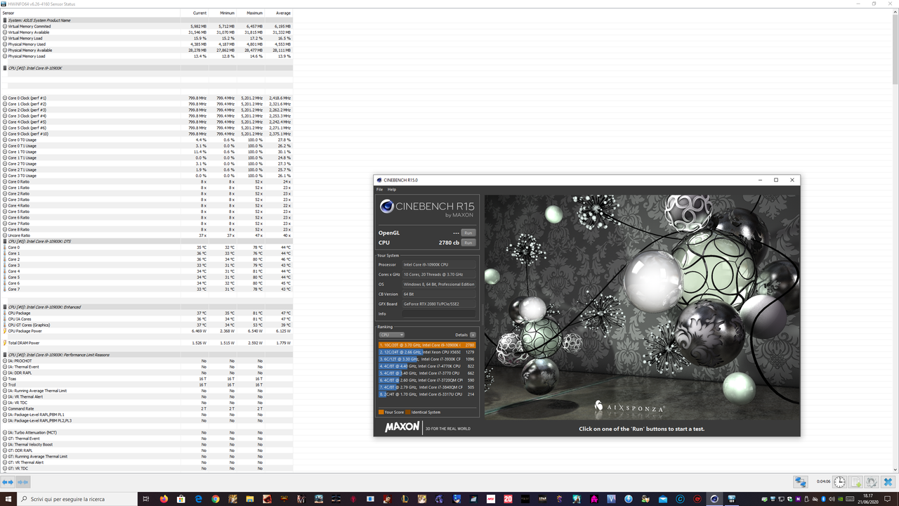 cinebench r15 (5a run)