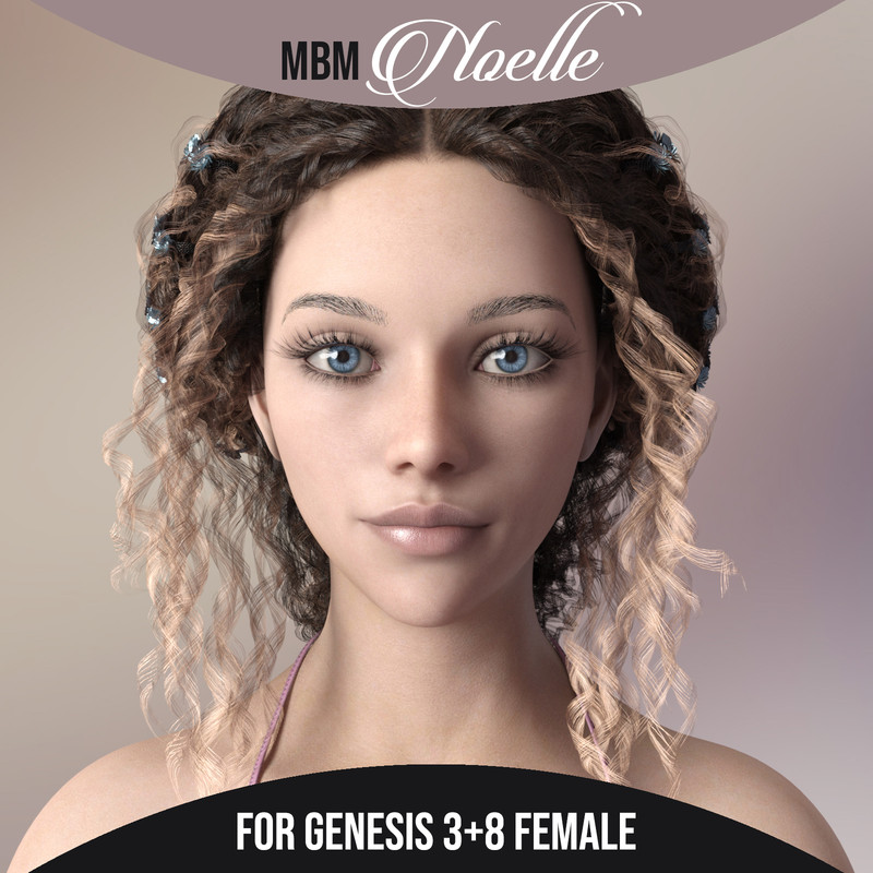 MbM Noelle for Genesis 3 & 8 Female