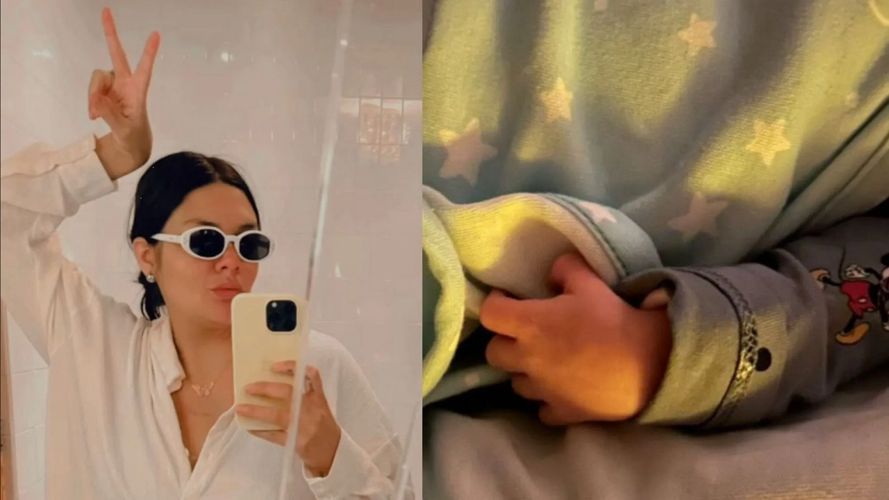 Yuridia enloquece las redes al mostrar por primera vez el rostro de su bebé