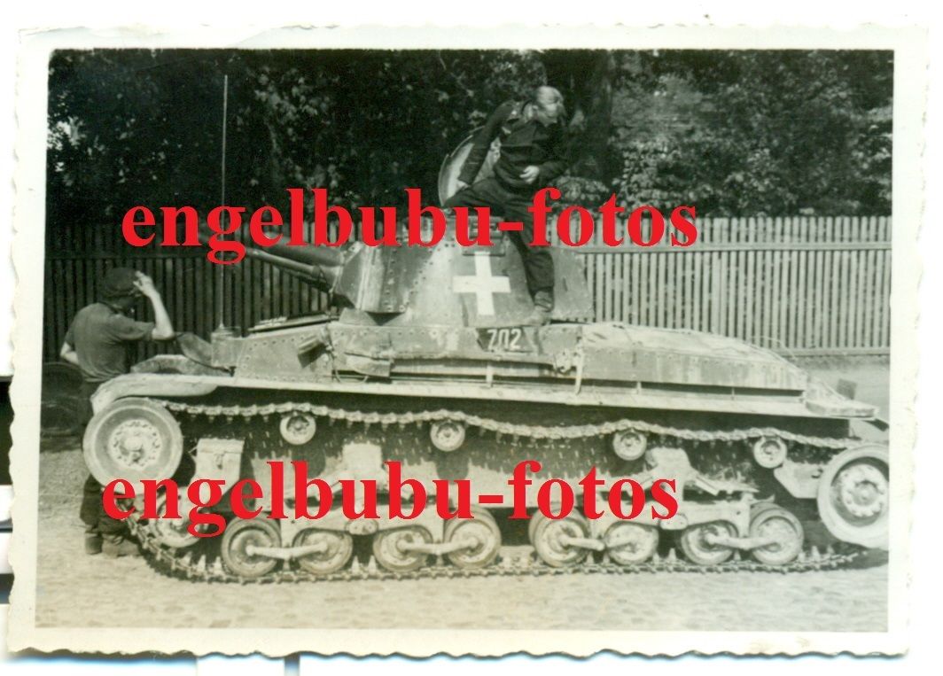 FOTO - POLEN´39 - Luftnachr.Regt. - PANZER - Dtsch. Panzer 35(t)