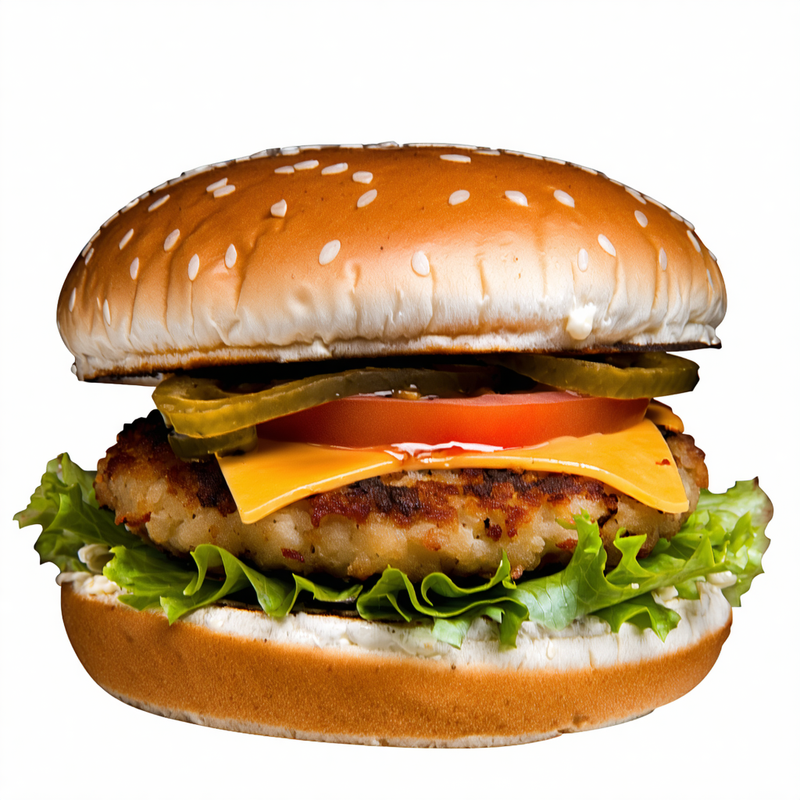 08 Veggie special burger menù