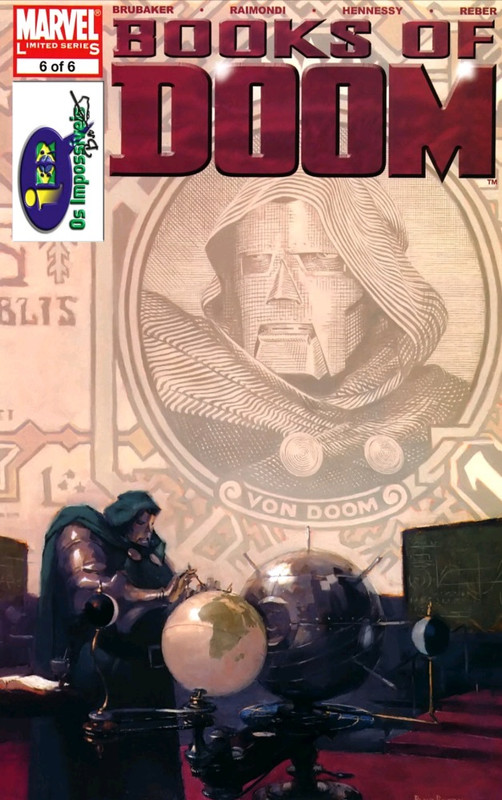 Capa da HQ Livros Doom #06 (2006)