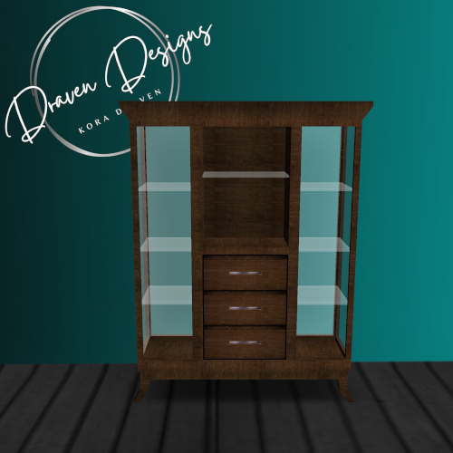 Brown-China-Cabinet