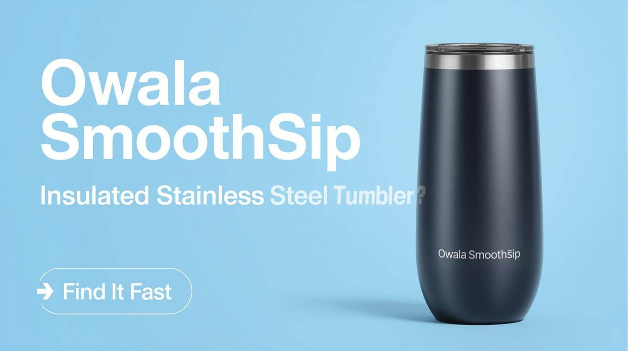 Owala SmoothSip Review Thumbnail | Find It Fast