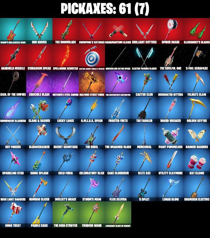 pickaxes comp