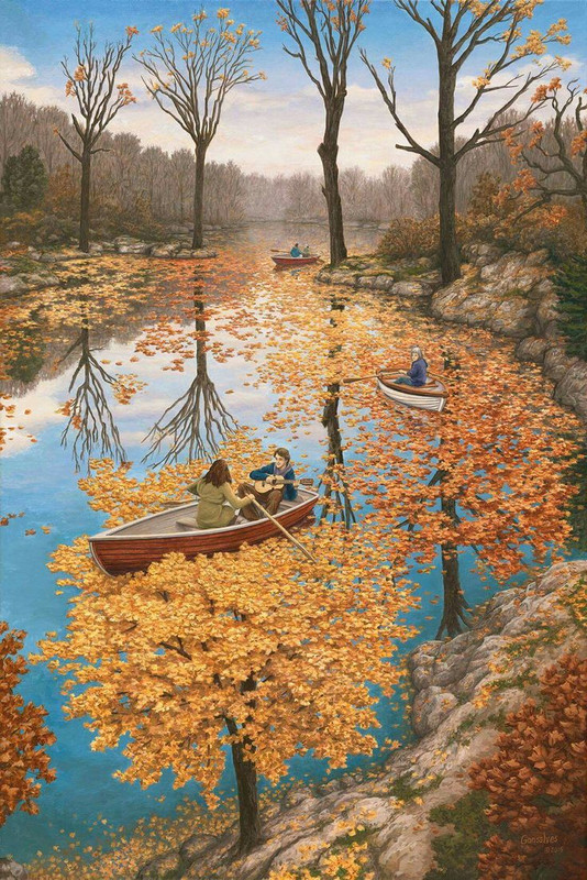 Fall Floating Rob Gonsalves