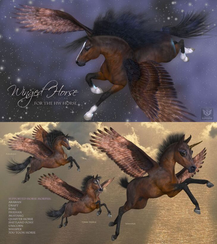 Winged Horse for the Hive Wire Horse