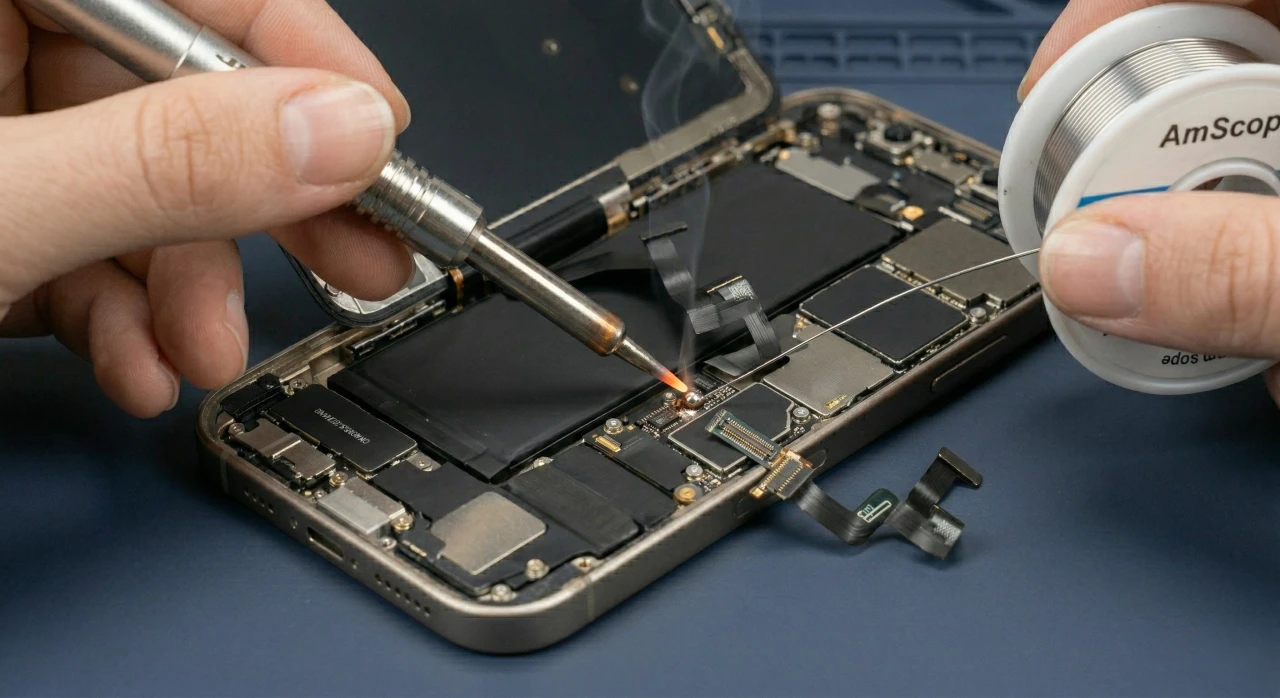 فحص مجهري للجوالات