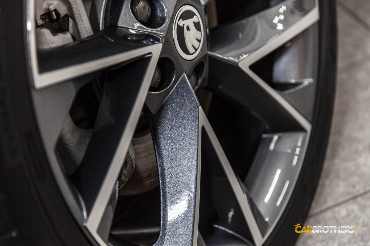 carbrothers autospa detailing Skoda Superb 2 etapy powłoka ceram