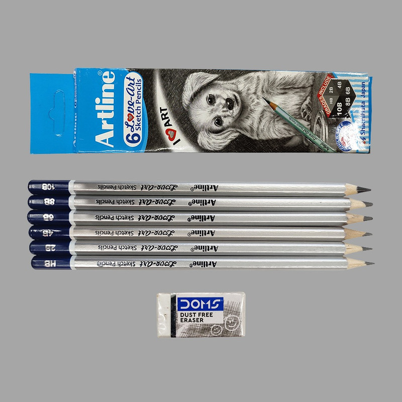 Pencil Shading on Book Marks  Diy Kit 