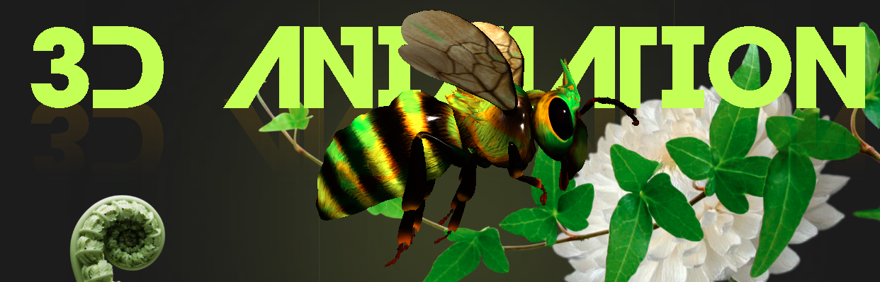 3D Realistic CSS Bee Artwork