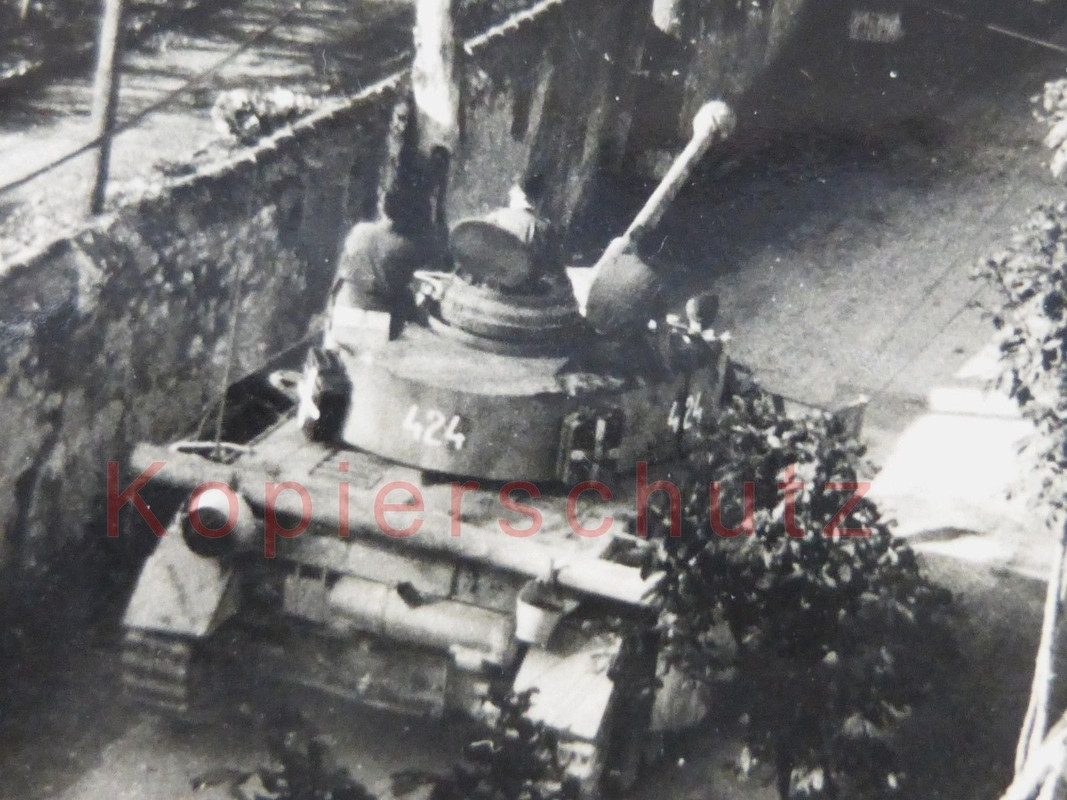 Panzer PzKpfw IV Kennung 424 Seitenschürzen in S