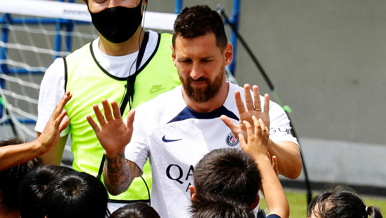 El hermoso gesto de Messi con un niño israelí