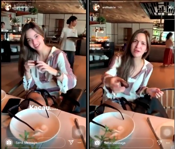 Nia Ramadhani tak bisa mengupas kulit salak