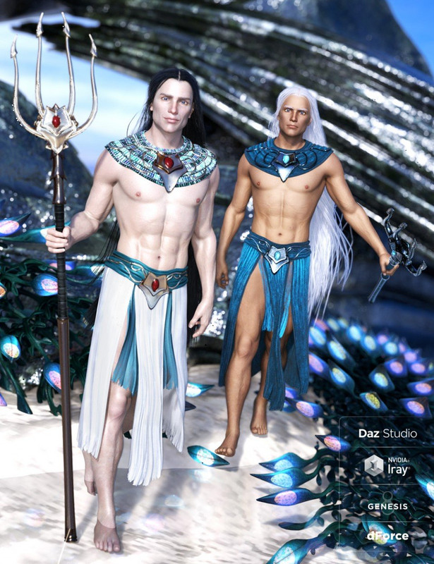 dForce Alascanus Outfit for Genesis 8 Male(s)