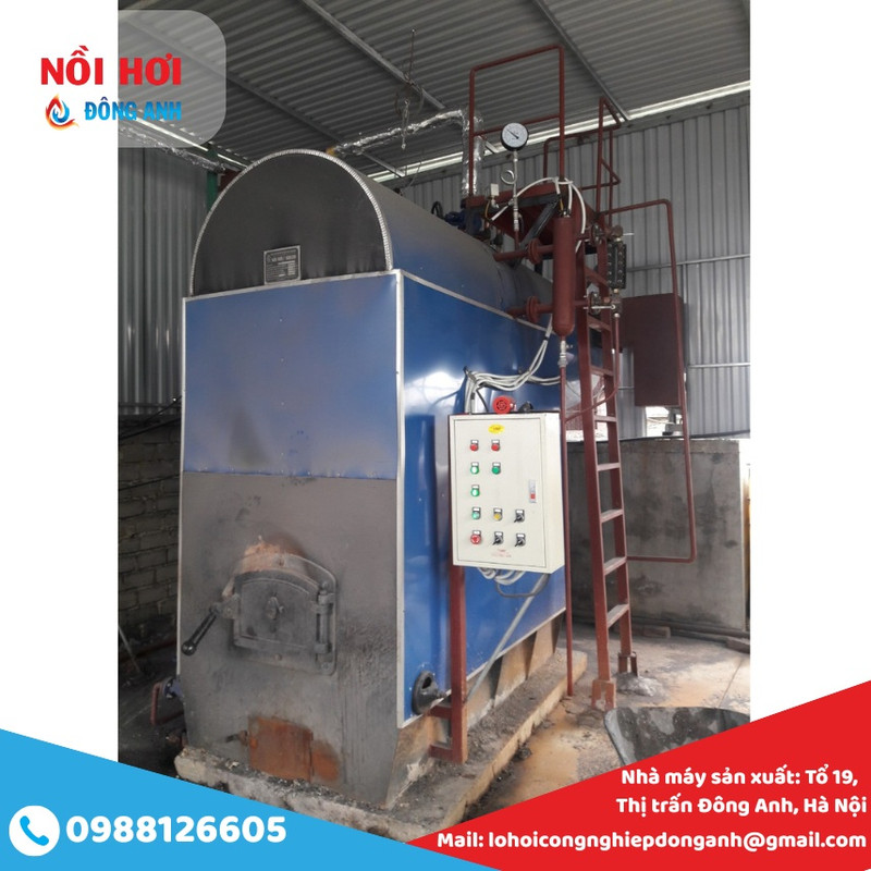 nồi hơi công nghiệp 750
