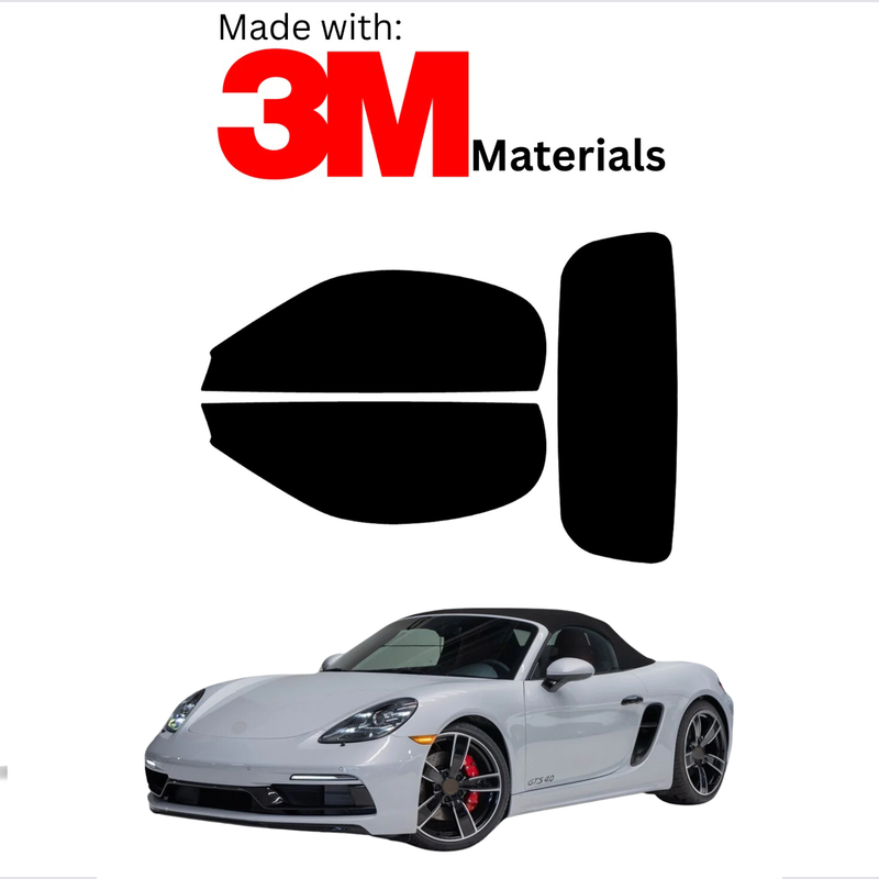 Precut Window Tint For Porsche Boxster Convertible 13-23 Ceramic Made With 3M - Picture 7 of 9