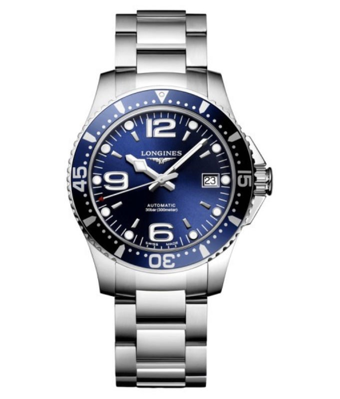 A la recherche d'une 2e montre auto : besoin de conseils - Page 3 Longines-Hydroconquest-Acier