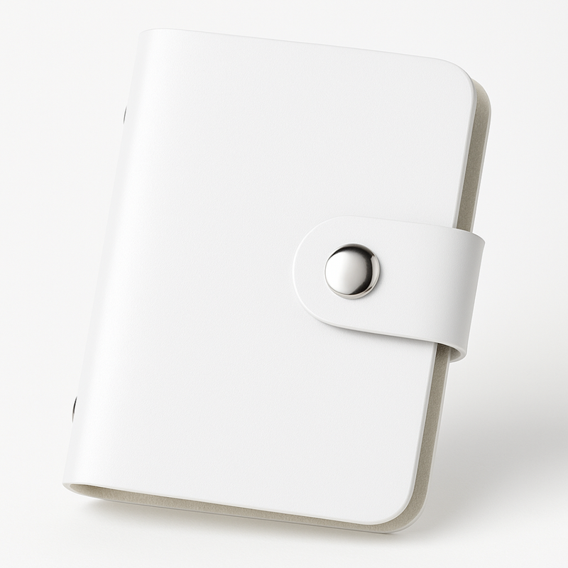 Card Holder 24 Slots White