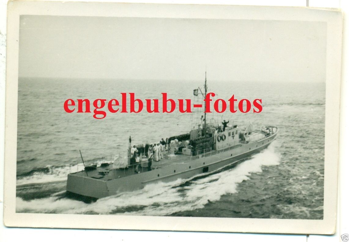 FOTO - KRIEGSSCHIFF - FLOTTILLE - dtsch. Räumboo