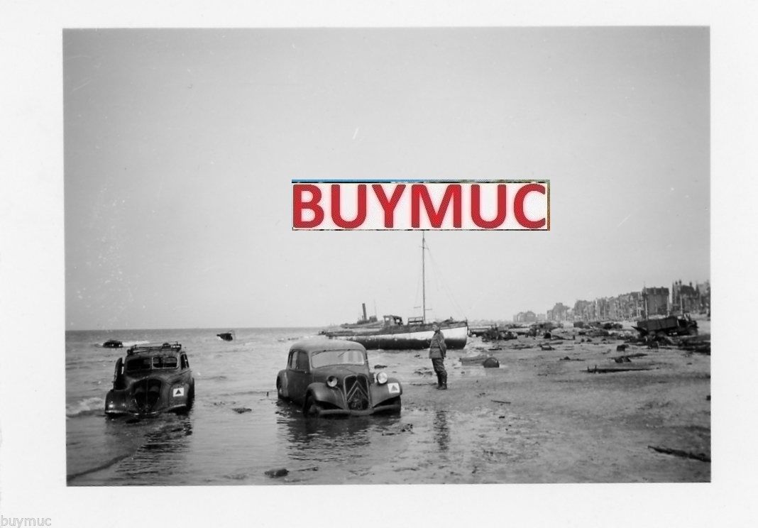 FOTO BELGIEN DÜNKIRCHEN STRAND ZURÜCK GELASSEN K